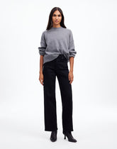 The Petite Perfect Vintage Wide-Leg Jean in Rinse Wash BLACK RINSE WASH