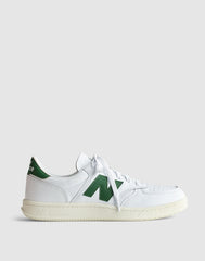 New Balance® T500 Sneakers WHITE DARK ALPINE GREEN