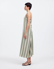 Zulu & Zephyr Eucalyptus Stripe Organic Cotton Dress EUCALYPTUS STRIPE