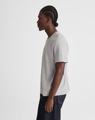 Heavyweight Slub Cotton Tee WARM GREY