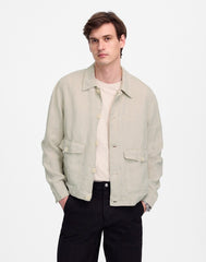 Linen Shirt-Jacket OAT