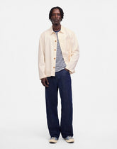 Chore Jacket in Summer Denim: Ecru ECRU WASH