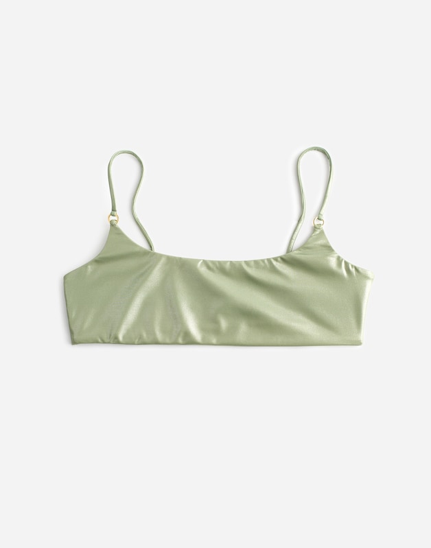 Jade Swim Hinge Bikini Top KIWI