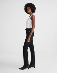 The Longline Straight Jean BLACK FROST