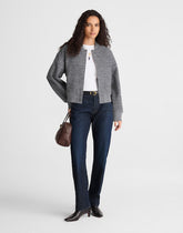 The Petite Dean Easy Straight Jean in SoftDrape FOUNDRY WASH