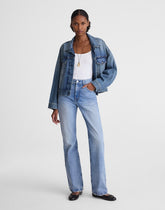 Petite Relaxed Bootcut Jeans RAEBROOK WASH