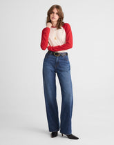 The Perfect Vintage Wide-Leg Jean in SoftDrape MOFFAT WASH