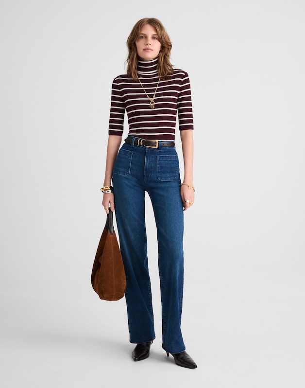 The Tall Emmett Wide-Leg Jean NIGHTHAWK WASH