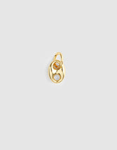 Mariner Link Charm ANTIQUE GOLD