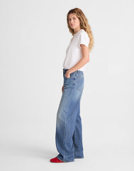 Petite Low-Slung Baggy Jeans in Airy Denim PICKETT WASH