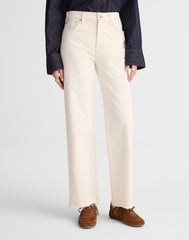 The Tall Perfect Vintage Wide-Leg Crop Jean in Vintage Canvas VINTAGE CANVAS