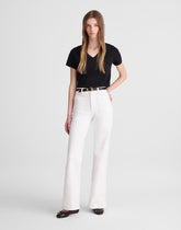 The Emmy Wide-Leg Jean in Tile White TILE WHITE