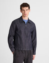 Zip-Front Jacket in Denim INDIGO