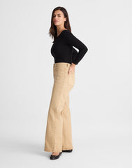 The Tall Emmy Wide-Leg Pant FAWN