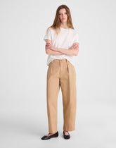 The Short Barrel-Leg Chino Pant FAWN
