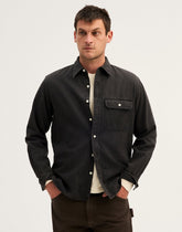 Single-Pocket Shirt in SoftFade Denim DRAUGHTON WASH