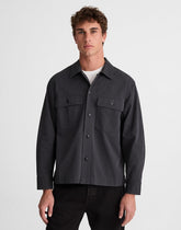Overshirt in Uniform Twill PEPPER
