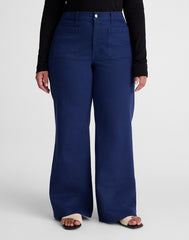 The Plus Emmy Wide-Leg Pant CLASSIC INDIGO