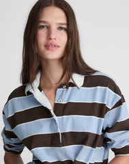Rugby Polo Shirt TRANQUIL BLUE