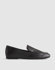 The Dolli Loafer in Glove Leather TRUE BLACK