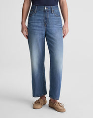 The Short Perfect Vintage Wide-Leg Crop Jean in Airy Denim SOLSTICE WASH