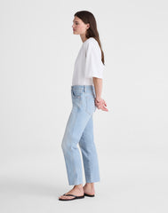 The Longline Straight Crop Jean in Foster Wash FOSTER WASH