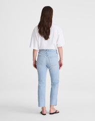 The Tall Longline Straight Crop Jean in Foster Wash FOSTER WASH