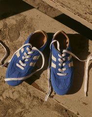 The Oaklynne Sneaker in Nylon & Suede RETRO BLUE MULTI