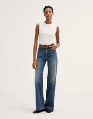 The Short Wide-Leg Jean SUNNYSIDE WASH