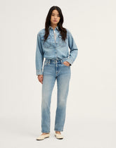 The Jules Slim-Straight Jean RAEBROOK WASH