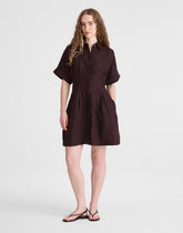 The Perry Mini Shirtdress COCOA