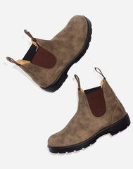 Blundstone&reg; Men's Classic Chelsea Boots RUSTIC BROWN
