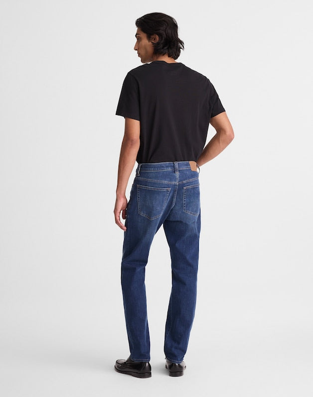 Athletic Slim Jeans in Leeward Wash: COOLMAX&reg; Denim Edition LEEWARD WASH