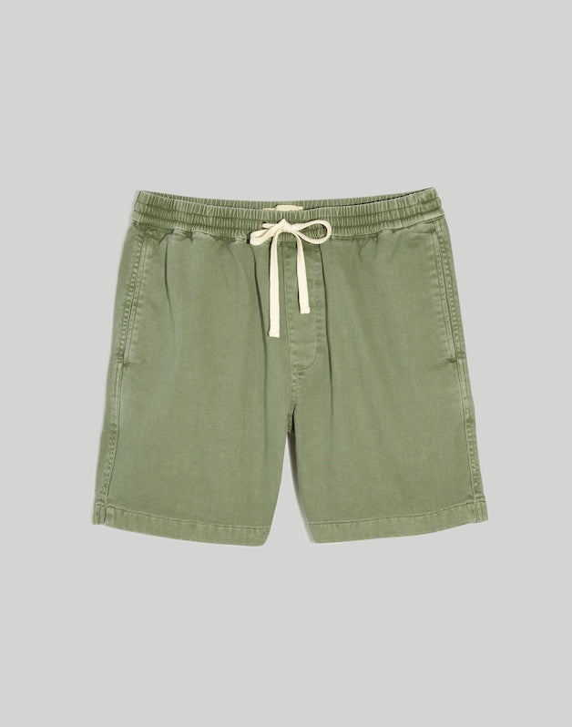 Cotton Everywear Shorts WASHED OLIVE
