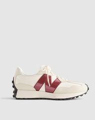 New Balance&reg; Suede 327 Sneakers SEA SALT MONARCH BURGUNDY