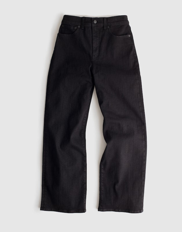 The Perfect Vintage Wide-Leg Jean in Rinse Wash BLACK RINSE WASH