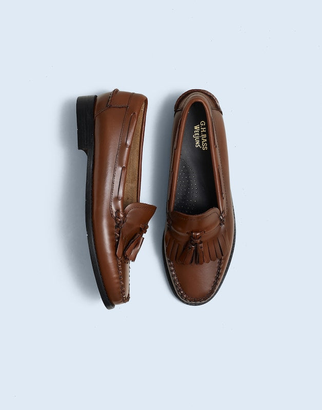 G.H.BASS Esther Kiltie Tassel Weejuns&reg; Loafers COGNAC