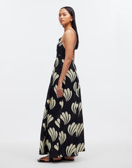 Zulu &amp; Zephyr Palm Linen Dress PALM