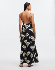 Zulu &amp; Zephyr Palm Linen Dress PALM
