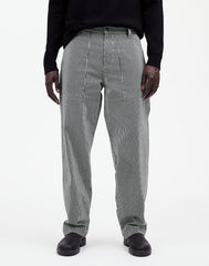 Baggy Surplus Pants in Stripe CULLMAN WASH