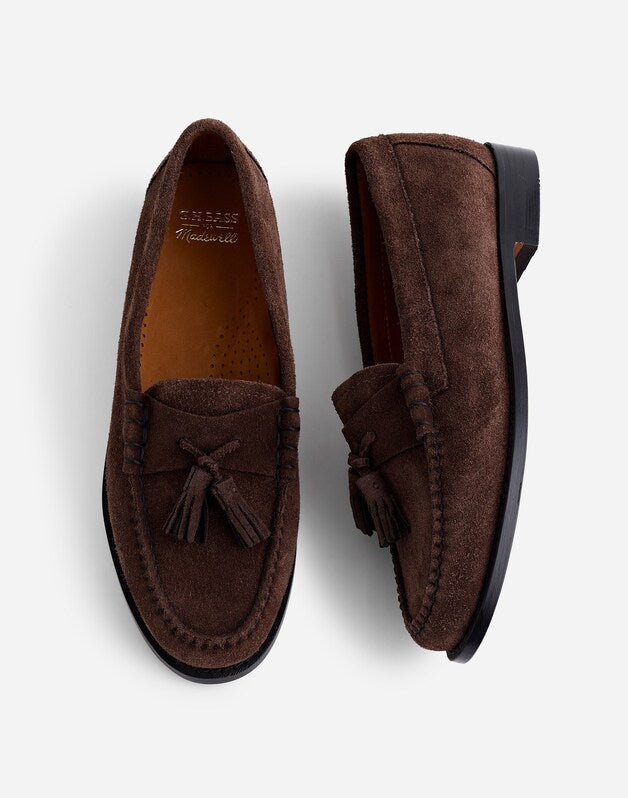 G.H.BASS Layla Weejuns&reg; Loafers in Oiled Suede BROWN