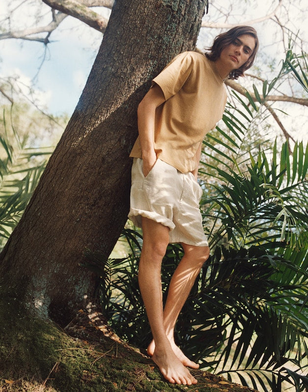 The Vintage Tee GOLDEN KHAKI