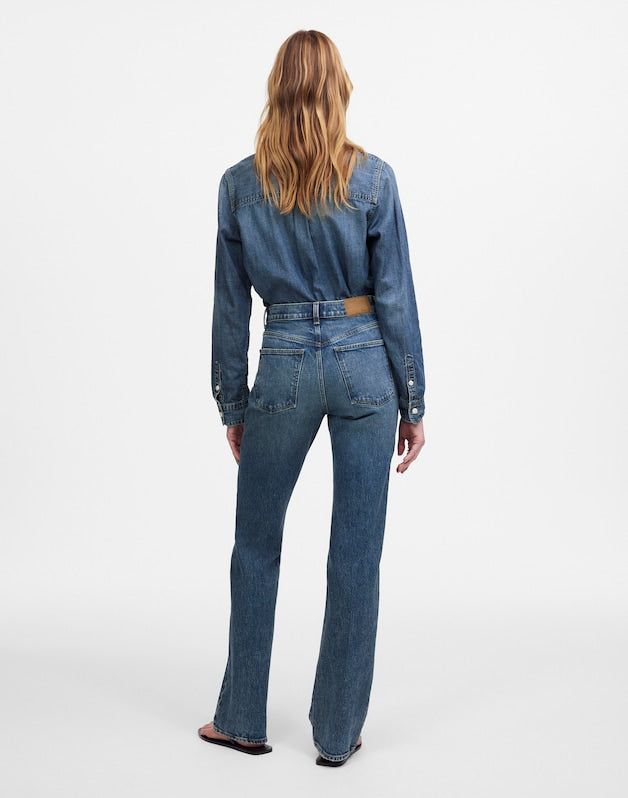 Relaxed Bootcut Jeans in Concho Wash CONCHO WASH