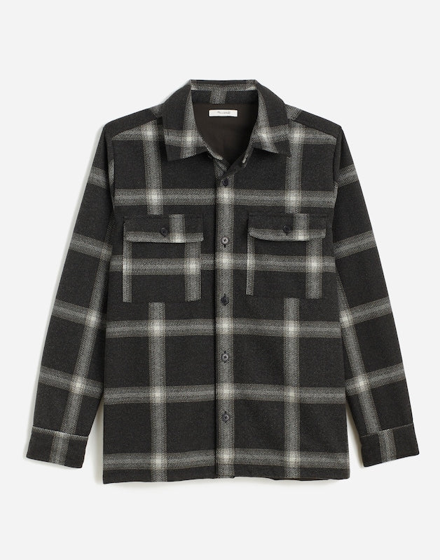 Heavyweight Shirt-Jacket THUNDER GREY