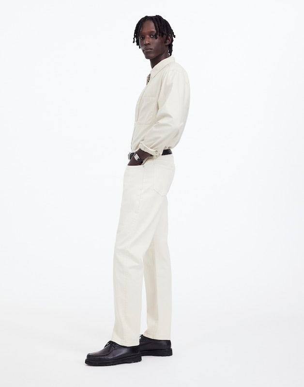 The 1991 Straight-Leg Jean in Ecru ECRU  WASH