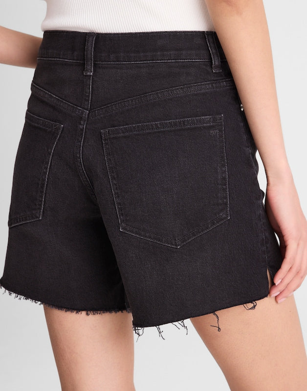 The Perfect Vintage Mid-Length Jean Short CATALANI WASH