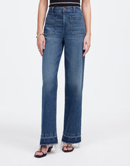 The Emmett Wide-Leg Jean in Archbald Wash: Patch Pocket Edition ARCHBALD WASH