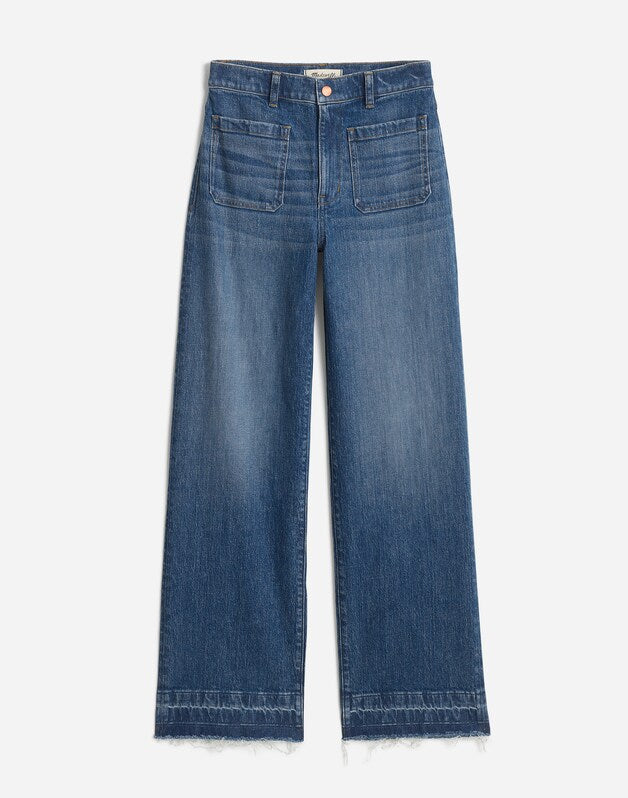 The Emmett Wide-Leg Jean in Archbald Wash: Patch Pocket Edition ARCHBALD WASH