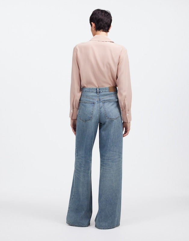 Superwide-Leg Jeans in Billings Wash: Airy Denim Edition BILLINGS WASH