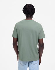 Allday Tee in Cotton-Linen Blend FADED RIVER